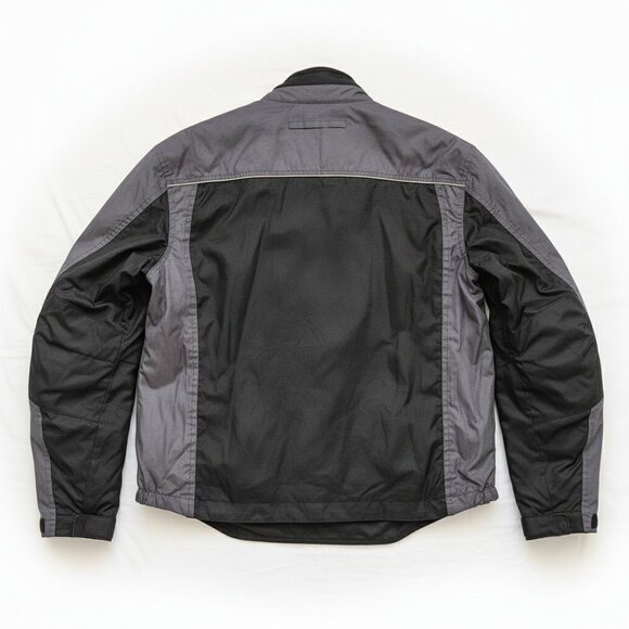 Olympia Moto Sports Black Mesh Zip-In Jacket Liner - Men's M - Picture 2 of 5